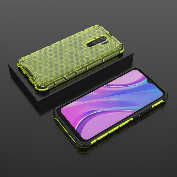 For Xiaomi Redmi 9 Shockproof Honeycomb PC + TPU Protective Case