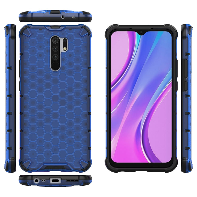 For Xiaomi Redmi 9 Shockproof Honeycomb PC + TPU Protective Case