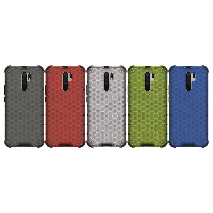 For Xiaomi Redmi 9 Shockproof Honeycomb PC + TPU Protective Case