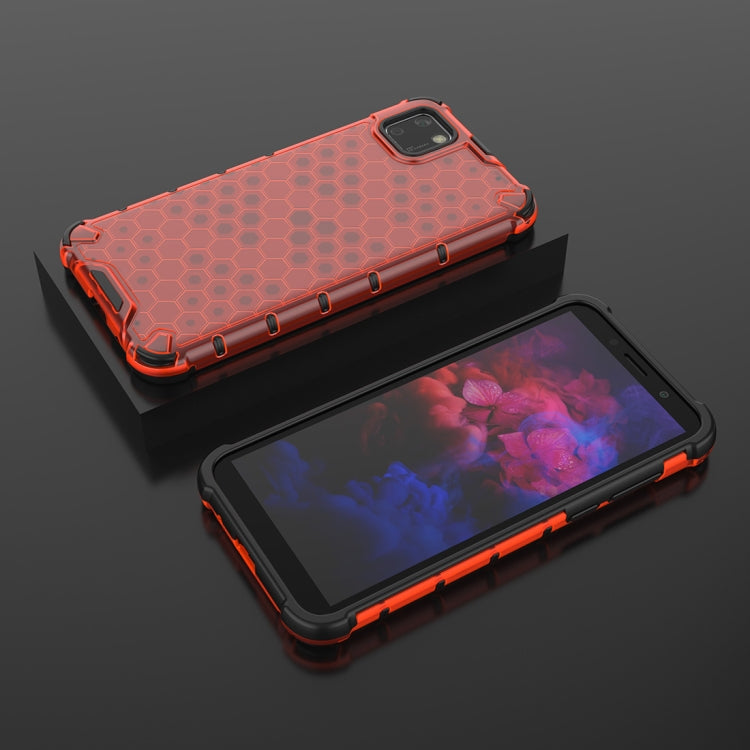 For Huawei Y5p Shockproof Honeycomb PC + TPU Protective Case