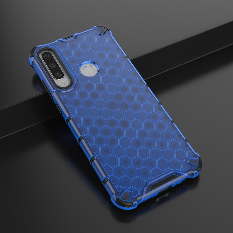 For Huawei Y6p Shockproof Honeycomb PC + TPU Protective Case