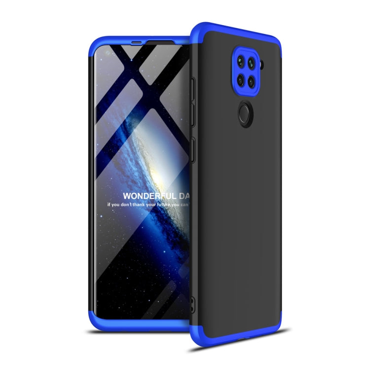 For Xiaomi Redmi Note 9 4G International Version / Redmi 10X 4G GKK Three Stage Splicing Full Coverage PC Protective Case