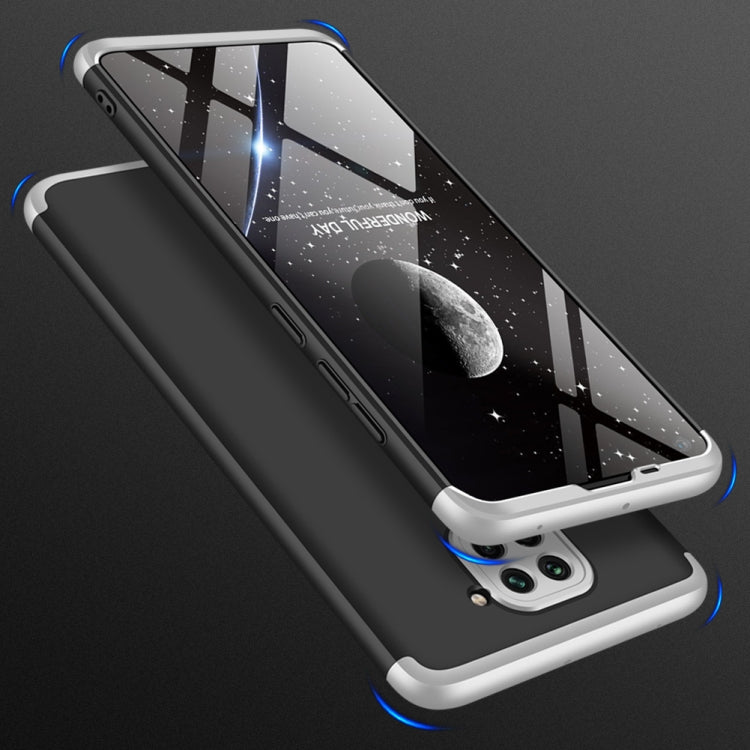 For Xiaomi Redmi Note 9 4G International Version / Redmi 10X 4G GKK Three Stage Splicing Full Coverage PC Protective Case