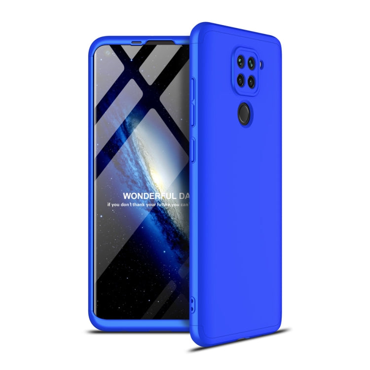 For Xiaomi Redmi Note 9 4G International Version / Redmi 10X 4G GKK Three Stage Splicing Full Coverage PC Protective Case