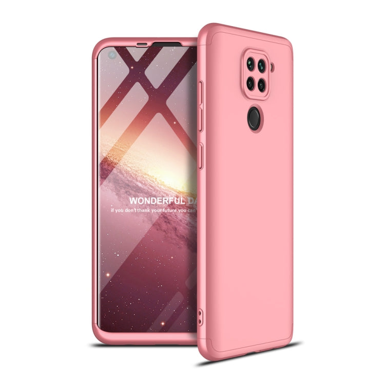 For Xiaomi Redmi Note 9 4G International Version / Redmi 10X 4G GKK Three Stage Splicing Full Coverage PC Protective Case