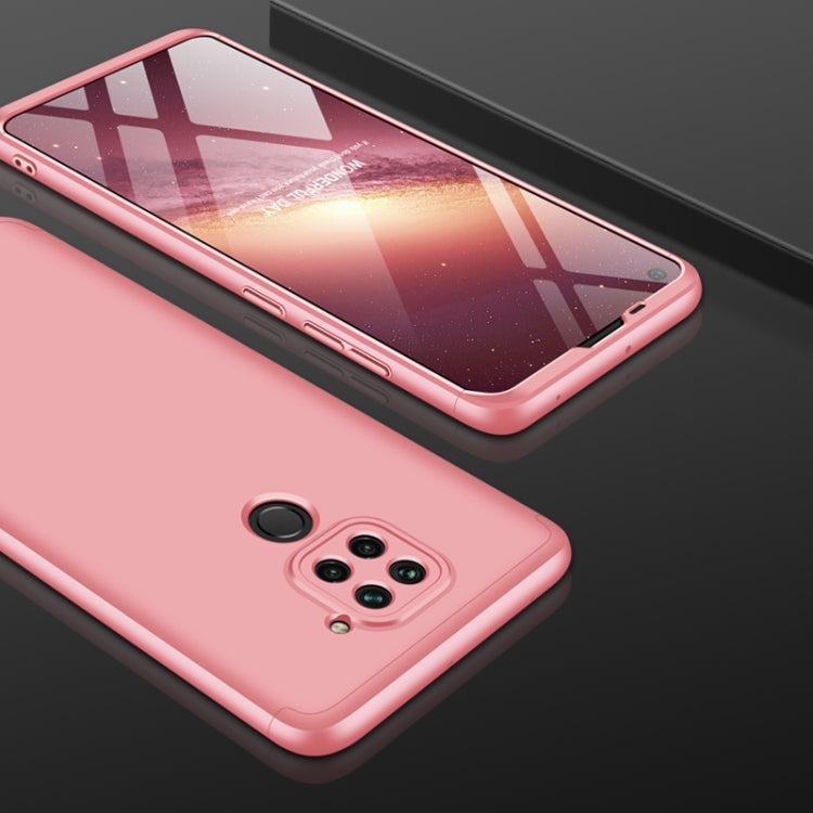 For Xiaomi Redmi Note 9 4G International Version / Redmi 10X 4G GKK Three Stage Splicing Full Coverage PC Protective Case