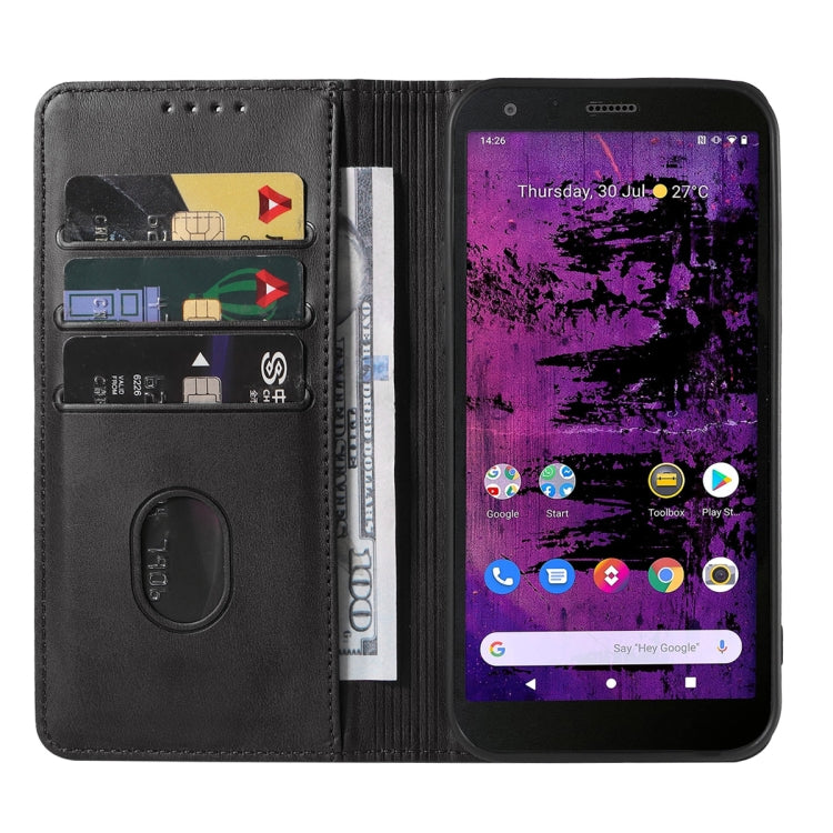 For CAT S62 Pro Magnetic Closure Leather Phone Case