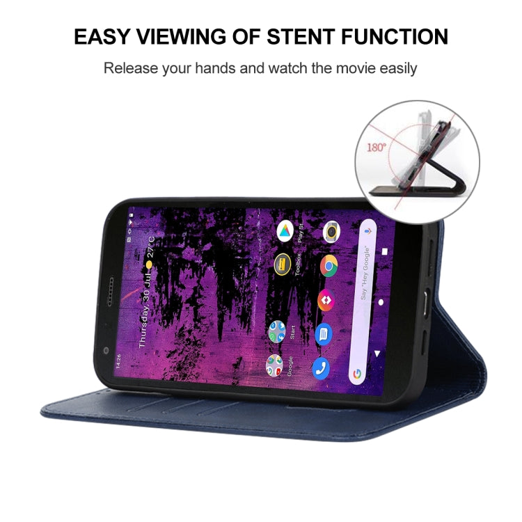 For CAT S62 Pro Magnetic Closure Leather Phone Case