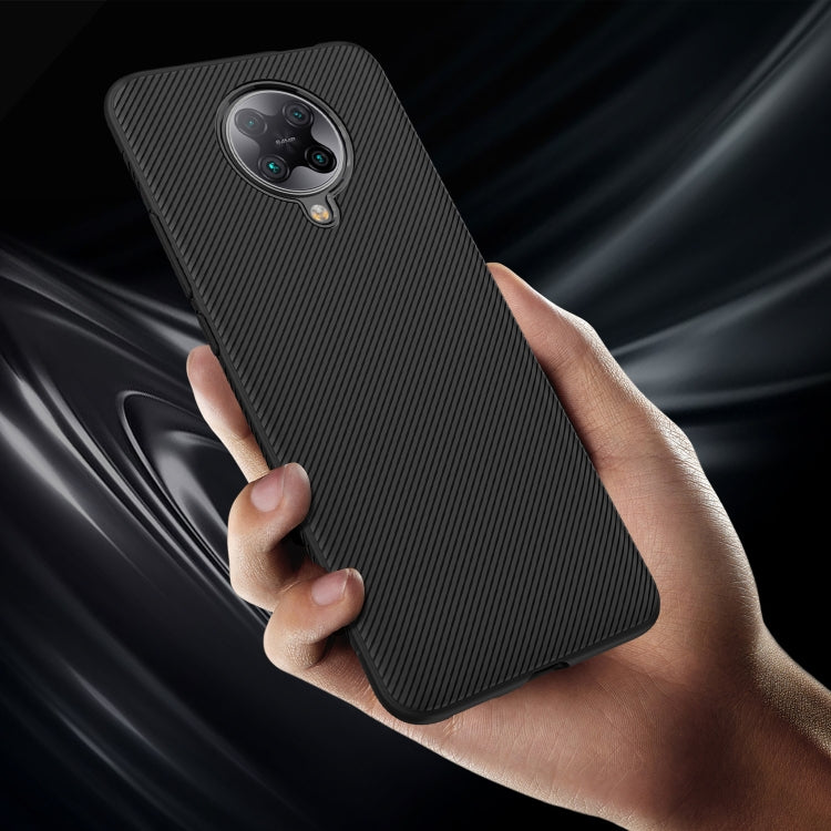 For Xiaomi Pocophone F2 Pro / K30 Pro Lenuo Leshen Series Stripe Texture TPU Case
