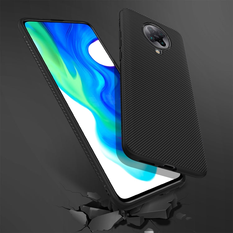 For Xiaomi Pocophone F2 Pro / K30 Pro Lenuo Leshen Series Stripe Texture TPU Case