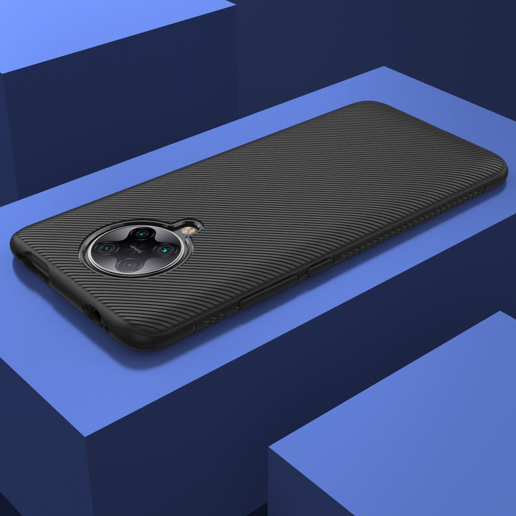 For Xiaomi Pocophone F2 Pro / K30 Pro Lenuo Leshen Series Stripe Texture TPU Case