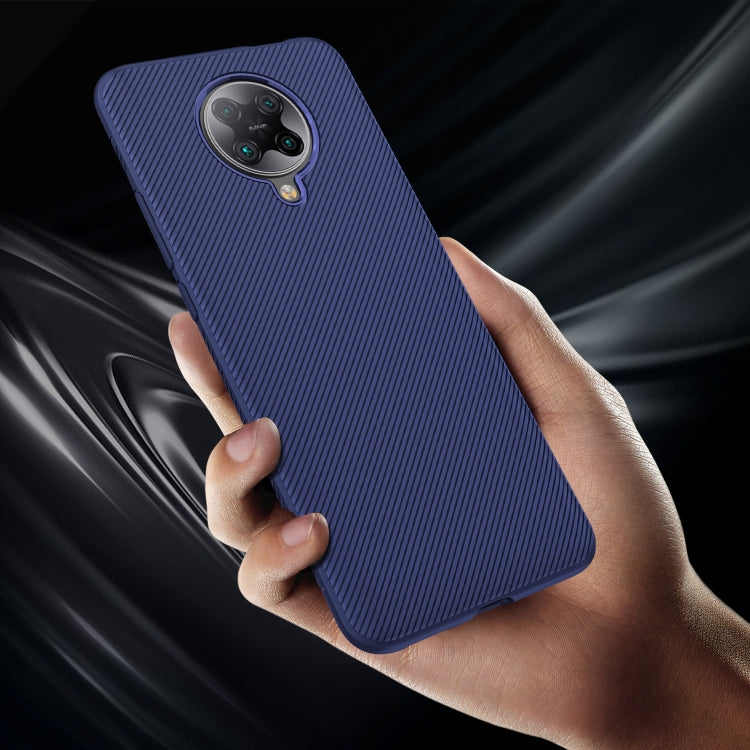 For Xiaomi Pocophone F2 Pro / K30 Pro Lenuo Leshen Series Stripe Texture TPU Case