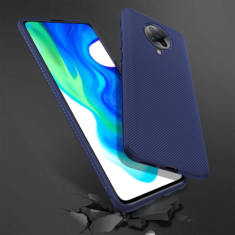 For Xiaomi Pocophone F2 Pro / K30 Pro Lenuo Leshen Series Stripe Texture TPU Case