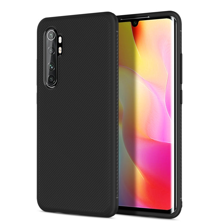 For Xiaomi Note 10 Lite Lenuo Leshen Series Stripe Texture TPU Case
