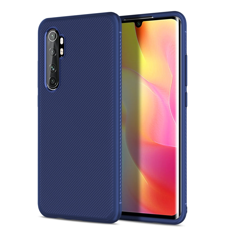 For Xiaomi Note 10 Lite Lenuo Leshen Series Stripe Texture TPU Case