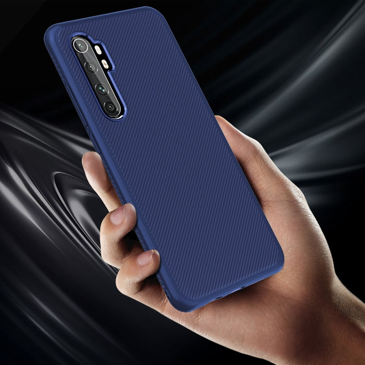 For Xiaomi Note 10 Lite Lenuo Leshen Series Stripe Texture TPU Case