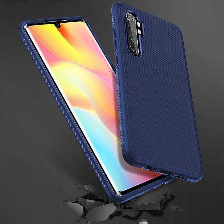 For Xiaomi Note 10 Lite Lenuo Leshen Series Stripe Texture TPU Case