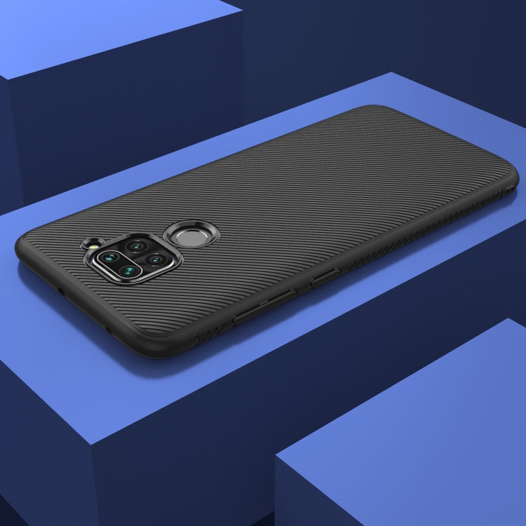 For Xiaomi Redmi Note 9 Lenuo Leshen Series Stripe Texture TPU Case