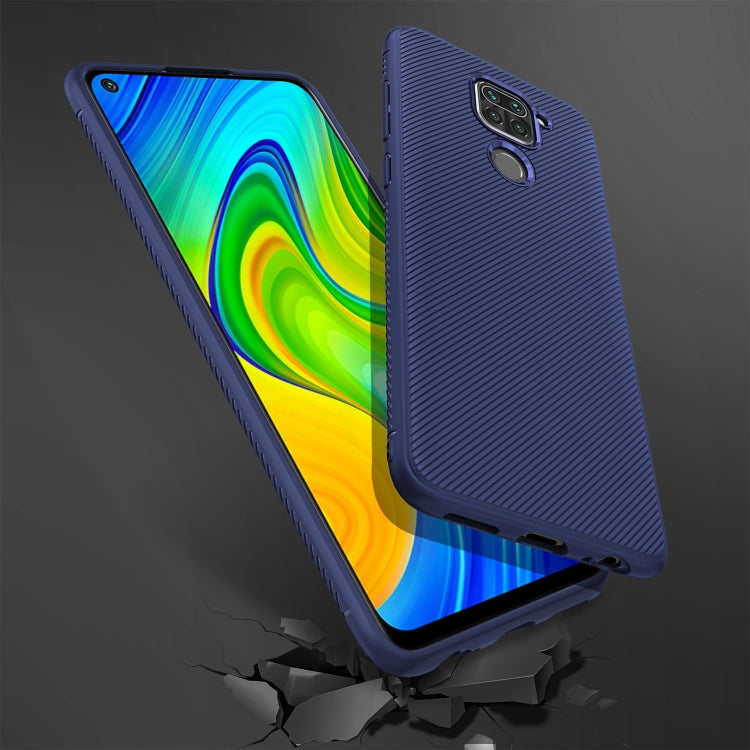 For Xiaomi Redmi Note 9 Lenuo Leshen Series Stripe Texture TPU Case
