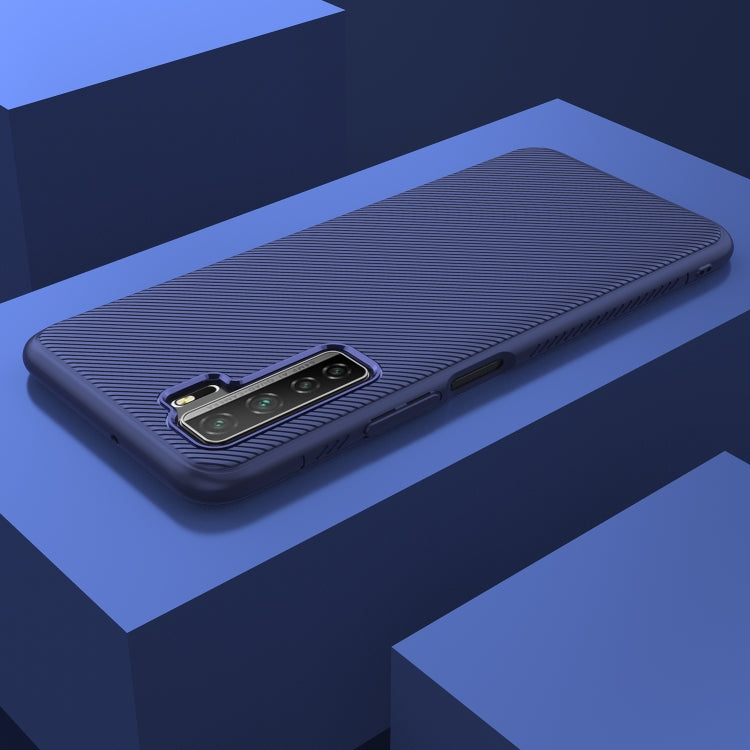 For Huawei P40 Lite 5G Lenuo Leshen Series Stripe Texture TPU Case