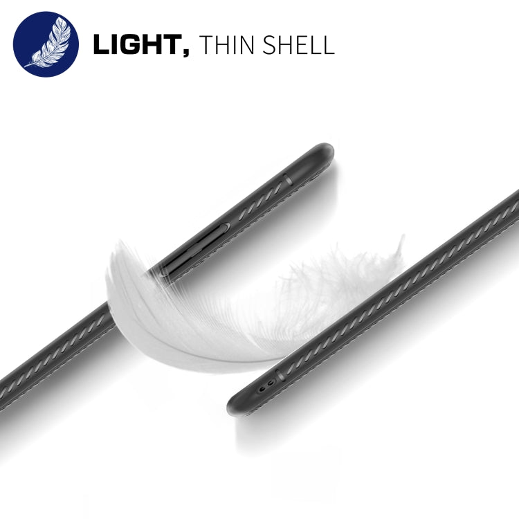 For Huawei P40 Lite E Lenuo Leshen Series Stripe Texture TPU Case