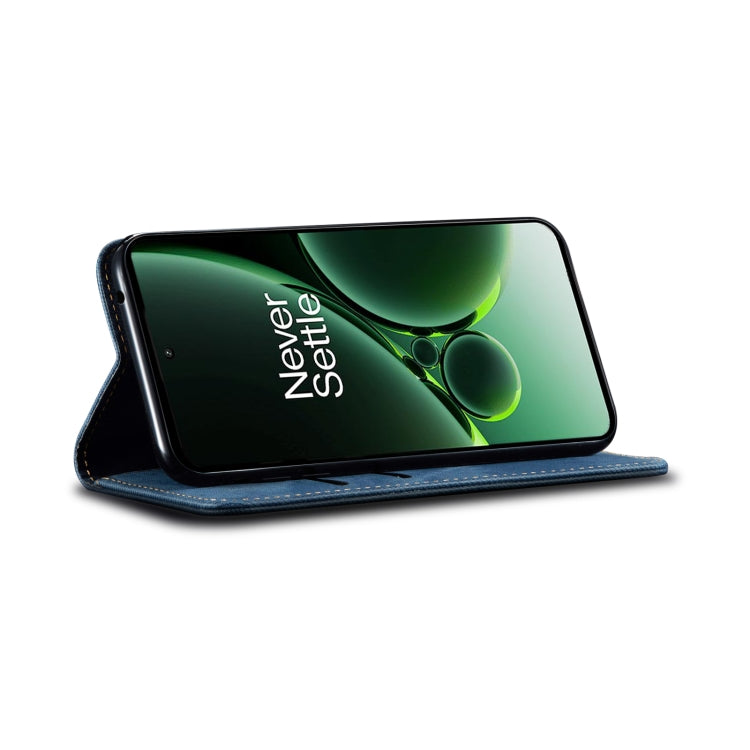 For OnePlus Ace 2V / Nord 3 Denim Texture Flip Leather Phone Case