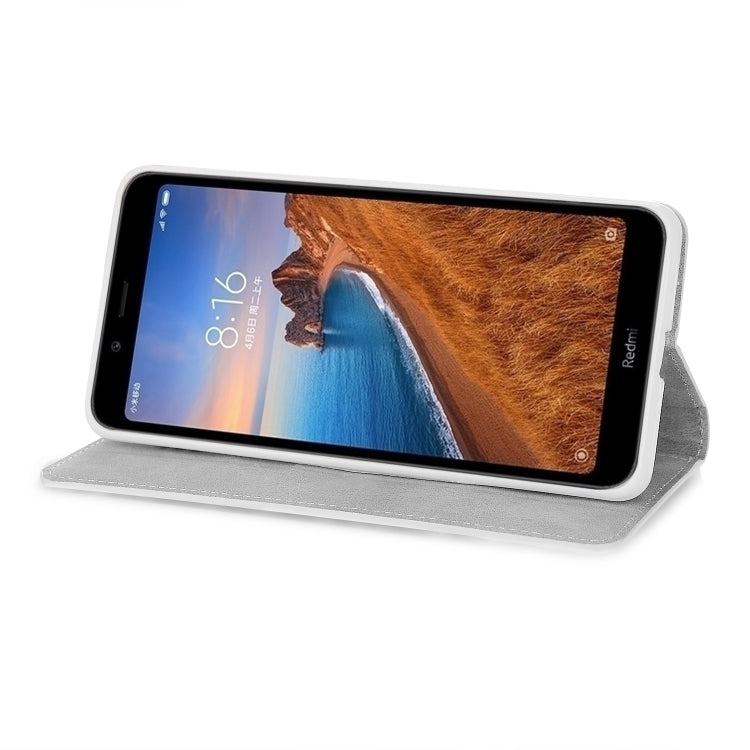 For Xiaomi Redmi 7A Glitter Powder Horizontal Flip Leather Case with Card Slots & Holder & Lanyard