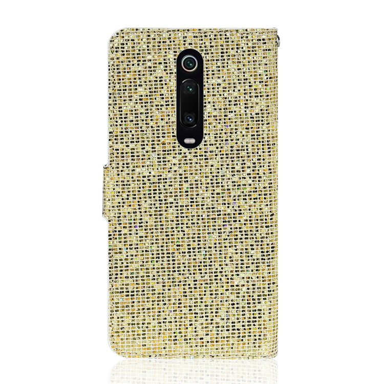 For Xiaomi Redmi K20 / K20 Pro Glitter Powder Horizontal Flip Leather Case with Card Slots & Holder & Lanyard