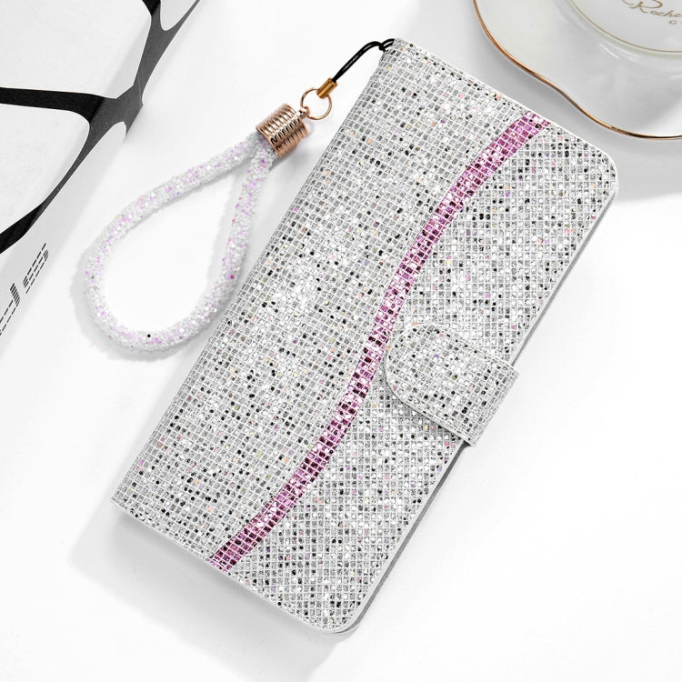 For Xiaomi Redmi K20 / K20 Pro Glitter Powder Horizontal Flip Leather Case with Card Slots & Holder & Lanyard