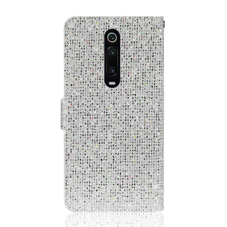 For Xiaomi Redmi K20 / K20 Pro Glitter Powder Horizontal Flip Leather Case with Card Slots & Holder & Lanyard