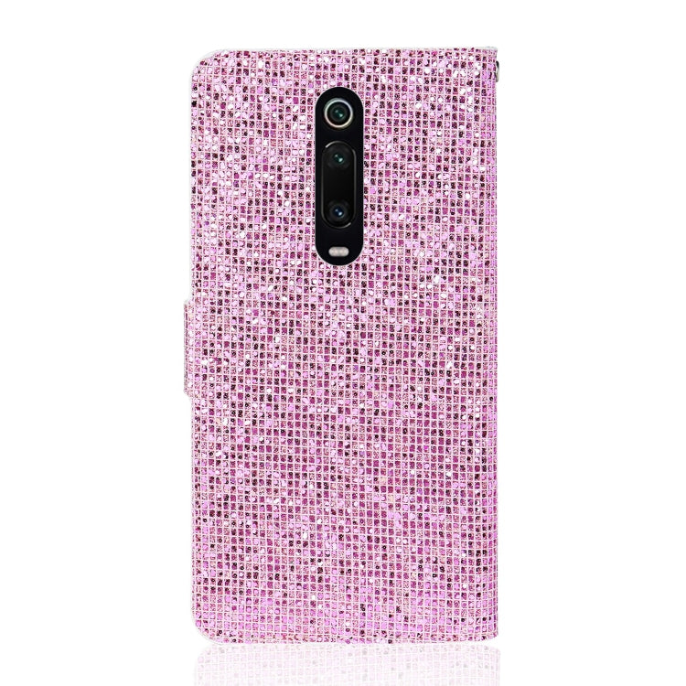 For Xiaomi Redmi K20 / K20 Pro Glitter Powder Horizontal Flip Leather Case with Card Slots & Holder & Lanyard