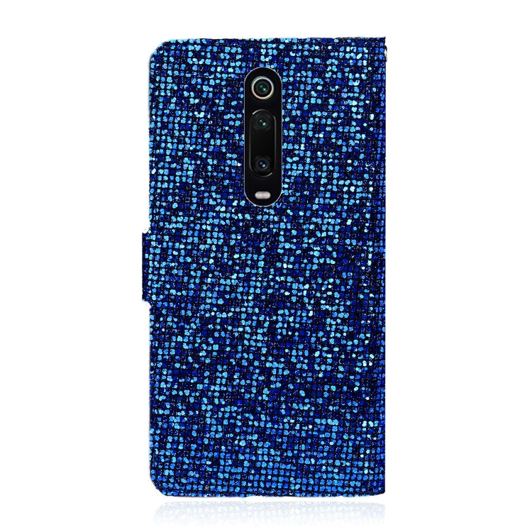 For Xiaomi Redmi K20 / K20 Pro Glitter Powder Horizontal Flip Leather Case with Card Slots & Holder & Lanyard