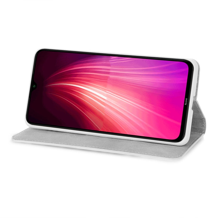 For Xiaomi Redmi Note 8T Glitter Powder Horizontal Flip Leather Case with Card Slots & Holder & Lanyard