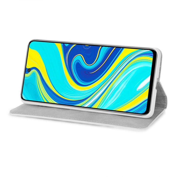 For Xiaomi Redmi Note 9 Pro Glitter Powder Horizontal Flip Leather Case with Card Slots & Holder & Lanyard