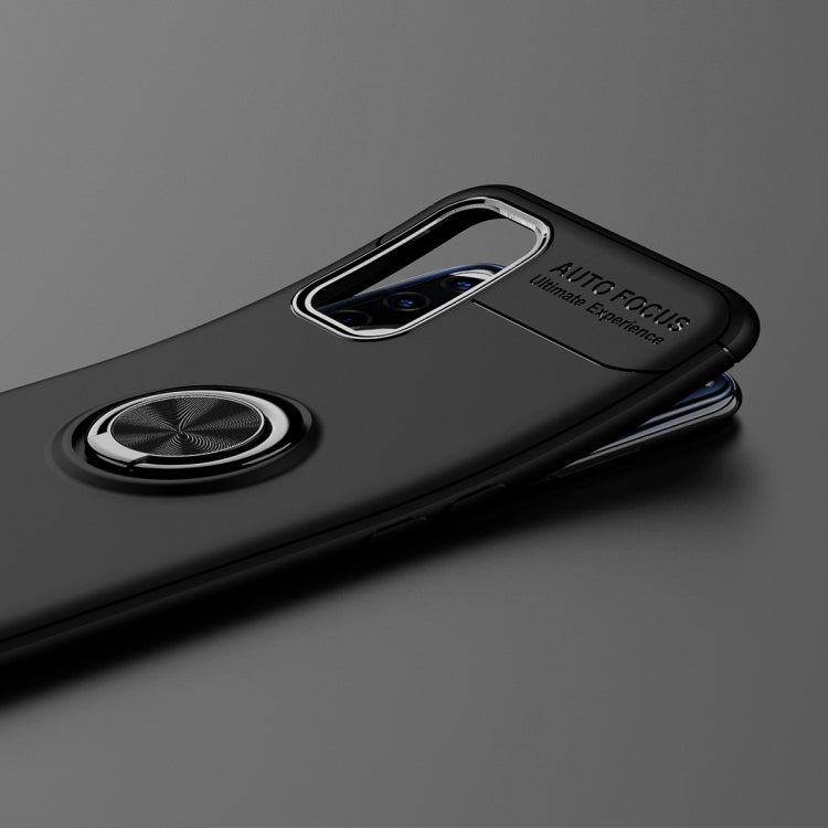 For OPPO A52 Lenuo Shockproof TPU Protective Case with Invisible Holder