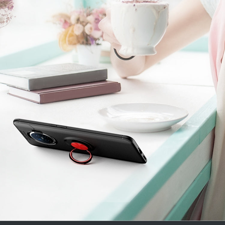 For OPPO Ace2 Lenuo Shockproof TPU Protective Case with Invisible Holder