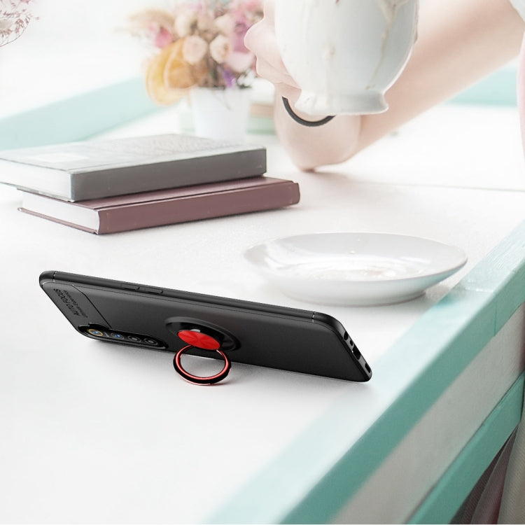 For OPPO Realme 6 Lenuo Shockproof TPU Protective Case with Invisible Holder