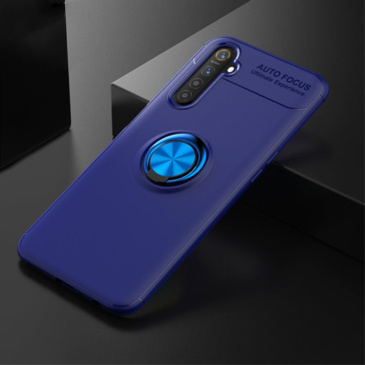 For OPPO Realme 6 Lenuo Shockproof TPU Protective Case with Invisible Holder