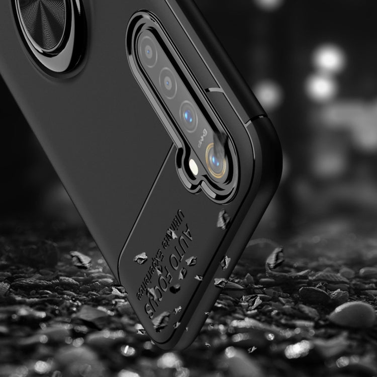 For OPPO Realme 6 Lenuo Shockproof TPU Protective Case with Invisible Holder