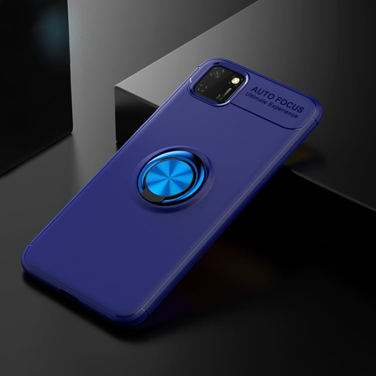 For Huawei Y5P Lenuo Shockproof TPU Protective Case with Invisible Holder