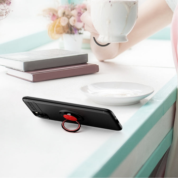 For Huawei Y5P Lenuo Shockproof TPU Protective Case with Invisible Holder