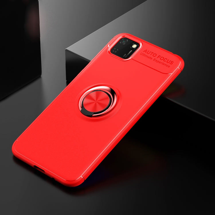 For Huawei Y5P Lenuo Shockproof TPU Protective Case with Invisible Holder