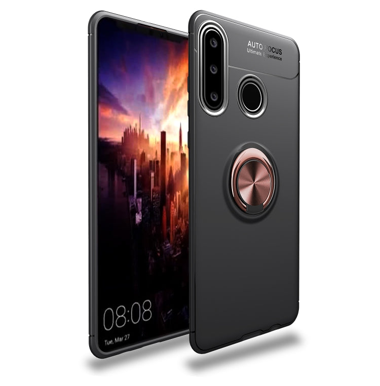 For Huawei Y6P Lenuo Shockproof TPU Protective Case with Invisible Holder