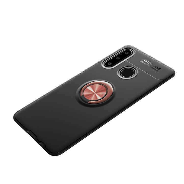 For Huawei Y6P Lenuo Shockproof TPU Protective Case with Invisible Holder