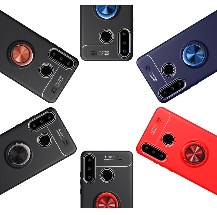 For Huawei Y6P Lenuo Shockproof TPU Protective Case with Invisible Holder