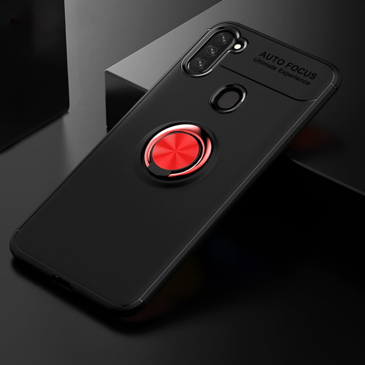 For Samsung Galaxy A11 Lenuo Shockproof TPU Protective Case with Invisible Holder