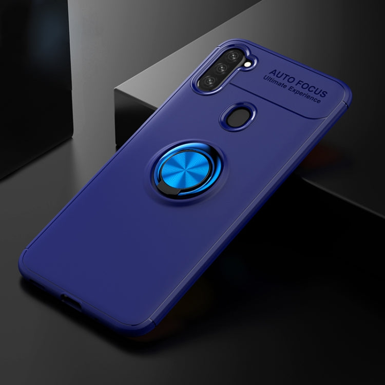 For Samsung Galaxy A11 Lenuo Shockproof TPU Protective Case with Invisible Holder