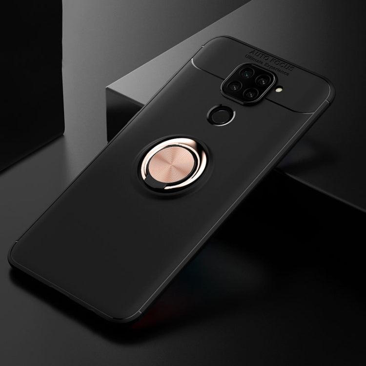 For Xiaomi Redmi Note 9 Lenuo Shockproof TPU Protective Case with Invisible Holder