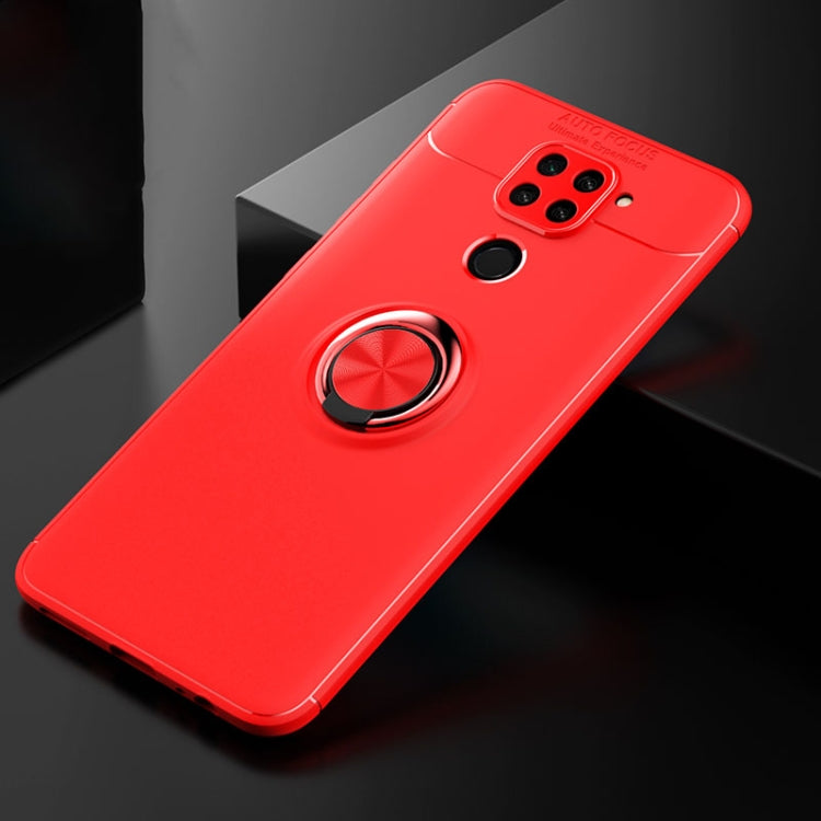 For Xiaomi Redmi Note 9 Lenuo Shockproof TPU Protective Case with Invisible Holder