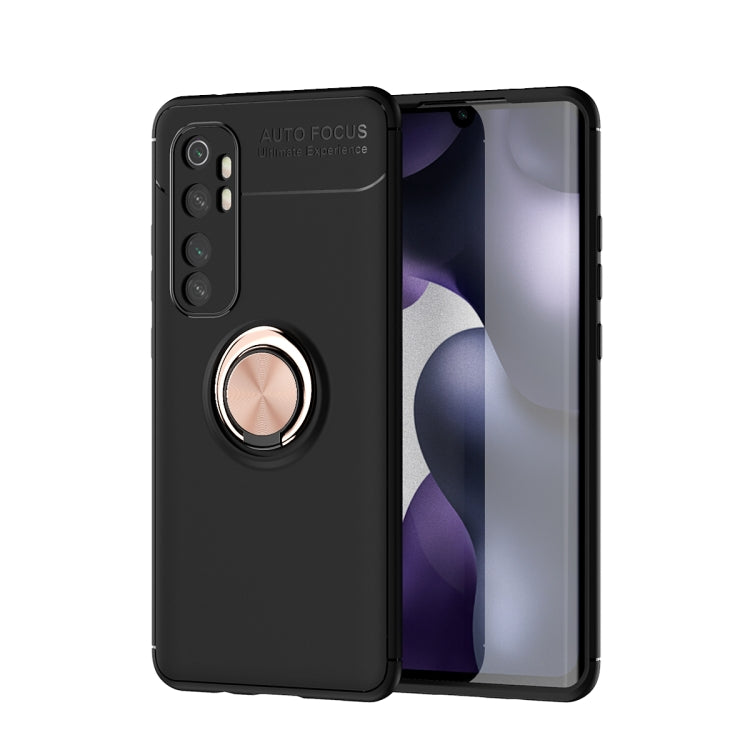 For Xiaomi Redmi Note 10 Lite Lenuo Shockproof TPU Protective Case with Invisible Holder